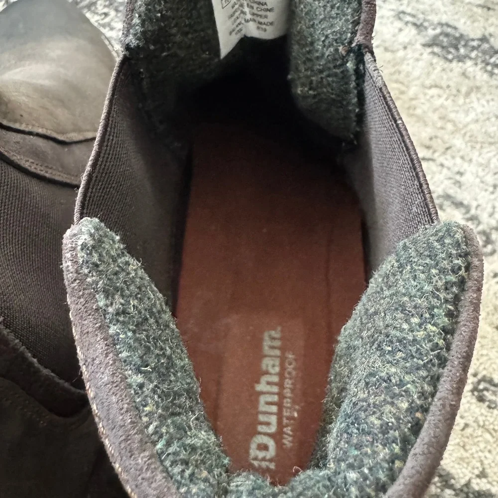 Dunham waterproof leather